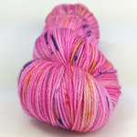 Knitcircus Yarns: Center of Attention 100g Speckled Handpaint skein, Opulence, ready to ship yarn