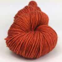 Knitcircus Yarns: Brick in the Wall 100g Kettle-Dyed Semi-Solid skein, Greatest of Ease, ready to ship yarn