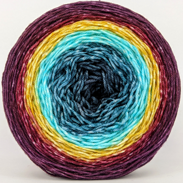 Knitcircus Yarns: Return of the King 150g Panoramic Gradient, Greatest of Ease, ready to ship yarn - SALE