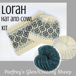 Lorah Hat and Cowl Kit, ready to ship