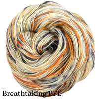 Knitcircus Yarns: Trick or Treat Speckled Skeins, ready to ship yarn