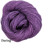 Knitcircus Yarns: The Sensible Ms. Dashwood Kettle-Dyed Semi-Solid skeins, dyed to order yarn