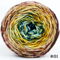 Knitcircus Yarns: The Bee's Knees 100g Impressionist Gradient, Divine, choose your cake, ready to ship yarn
