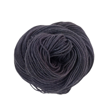 Knitcircus Yarns: Fade to Black 50g Kettle-Dyed Semi-Solid skein, Greatest of Ease, ready to ship yarn