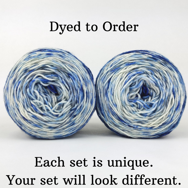 Knitcircus Yarns: Spirit Oasis Modernist Matching Socks Set, dyed to order yarn