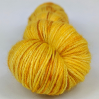 Knitcircus Yarns: Yellow Brick Road 100g Kettle-Dyed Semi-Solid skein, Breathtaking BFL, ready to ship yarn