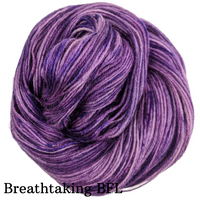 Knitcircus Yarns: Incandescently Happy Speckled Handpaint Skeins, dyed to order yarn