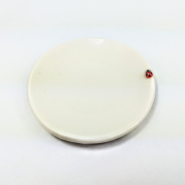 Ladybug Ceramic Plates by JaMpdx, ready to ship