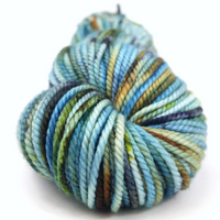 Knitcircus Yarns: Salty Spitoon 100g Speckled Handpaint skein, Tremendous, ready to ship yarn
