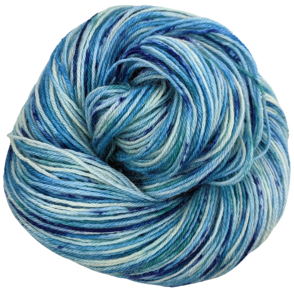 Knitcircus Yarns: Strut Your Stuff 100g Speckled Handpaint skein, Breathtaking BFL, ready to ship yarn