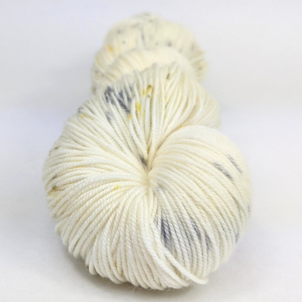 Knitcircus Yarns: Brass and Steam 100g Speckled Handpaint skein, Trampoline, ready to ship yarn - SALE