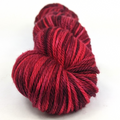 Knitcircus Yarns: Ruby Slippers 100g Kettle-Dyed Semi-Solid skein, Ringmaster, ready to ship yarn