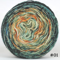 Knitcircus Yarns: Country Roads 100g Impressionist Gradient, Breathtaking BFL, choose your cake, ready to ship yarn