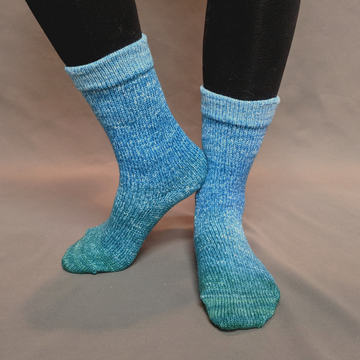Knitcircus Yarns: Lothlorien Panoramic Gradient Matching Socks Set (medium), Greatest of Ease, ready to ship yarn