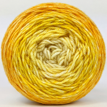Knitcircus Yarns: All the Bacon and Eggs You Have 100g Chromatic Gradient, Daring, ready to ship yarn