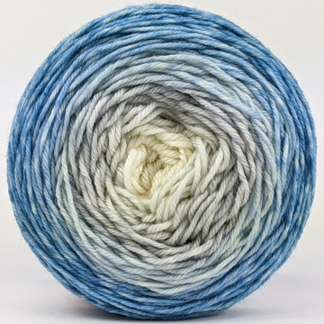Knitcircus Yarns: Frosted Windowpanes 100g Panoramic Gradient, Divine, ready to ship yarn