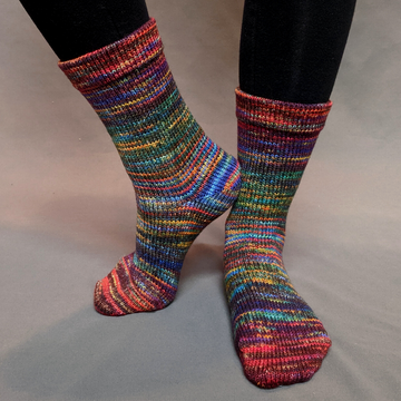Knitcircus Yarns: Renegade Unicorn Abstract Matching Socks Set (medium), Greatest of Ease, choose your cakes, ready to ship yarn