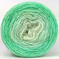 Knitcircus Yarns: Mint Condition 100g Chromatic Gradient, Breathtaking BFL, ready to ship yarn - SALE