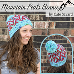 Mountain Peaks Beanie Yarn Pack, pattern not included, ready to ship