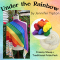 Under the Rainbow Yarn Pack, pattern not included, dyed to order