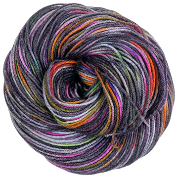 Knitcircus Yarns: Rainbow in the Dark 100g Speckled Handpaint skein, Greatest of Ease, ready to ship yarn