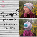 Snowfall Beanie Yarn Pack, pattern not included, dyed to order