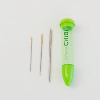 Clover Chibi Darning Needles, Green, ready to ship