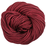 Knitcircus Yarns: Cranberry Sauce 100g Kettle-Dyed Semi-Solid skein, Tremendous, ready to ship yarn