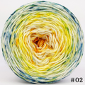 Knitcircus Yarns: Here Comes the Sun 100g Impressionist Gradient, Parasol, choose your cake, ready to ship yarn