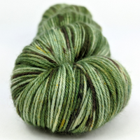 Knitcircus Yarns: Slow and Steady 100g Speckled Handpaint skein, Greatest of Ease, ready to ship yarn