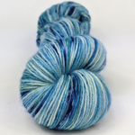 Knitcircus Yarns: Strut Your Stuff 100g Speckled Handpaint skein, Breathtaking BFL, ready to ship yarn
