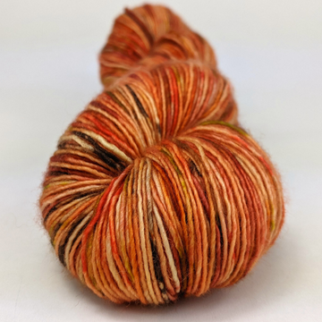 Knitcircus Yarns: The Great Pumpkin 100g Speckled Handpaint skein, Spectacular, ready to ship yarn