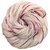 Knitcircus Yarns: Strawberries and Cream 100g Speckled Handpaint skein, Daring, ready to ship yarn