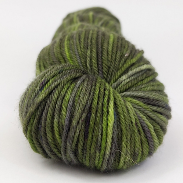 Knitcircus Yarns: Creep It Real 100g Speckled Handpaint skein, Daring, ready to ship yarn