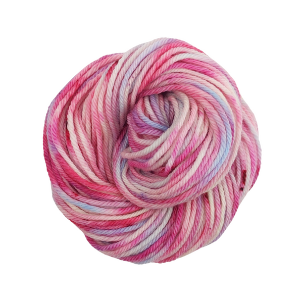 Knitcircus Yarns: Life is a Bowl of Cherries 50g Speckled Handpaint skein, Ringmaster, ready to ship yarn - SALE
