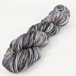 Knitcircus Yarns: A Yarn Has No Name 100g Speckled Handpaint skein, Daring, ready to ship yarn