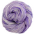 Knitcircus Yarns: Sugared Violets 100g Speckled Handpaint skein, Trampoline, ready to ship yarn