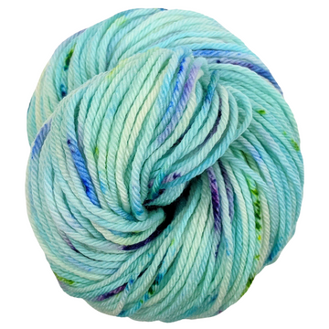 Knitcircus Yarns: Media Darling 100g Speckled Handpaint skein, Ringmaster, ready to ship yarn