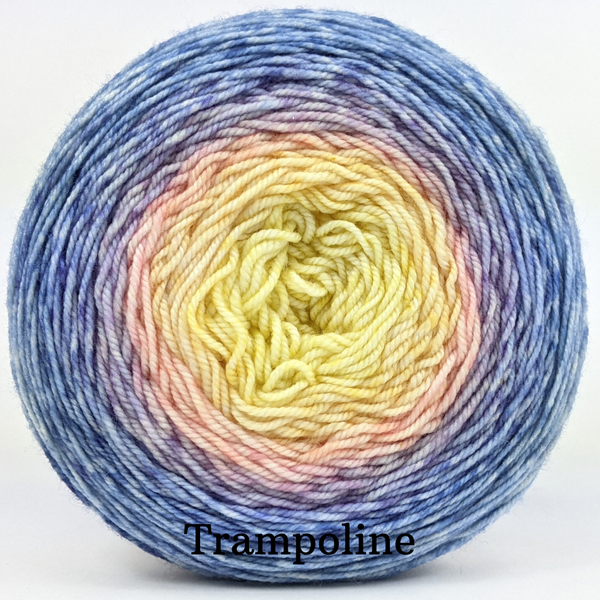 Knitcircus Yarns: Rise and Shine Panoramic Gradient, dyed to order yarn