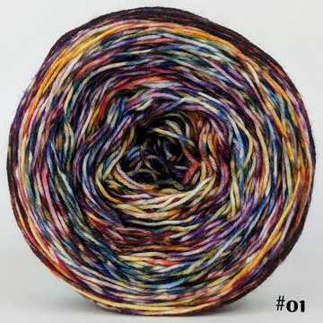 Knitcircus Yarns: Hello Jello 100g Modernist, Greatest of Ease, choose your cake, ready to ship yarn
