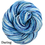 Knitcircus Yarns: Strut Your Stuff Speckled Handpaint Skeins, dyed to order yarn