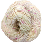 Knitcircus Yarns: Conversation Hearts 100g Speckled Handpaint skein, Daring, ready to ship yarn