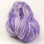 Knitcircus Yarns: Sugared Violets 100g Speckled Handpaint skein, Tremendous, ready to ship yarn