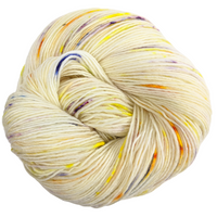 Knitcircus Yarns: Busy Bee 100g Speckled Handpaint skein, Spectacular, ready to ship yarn