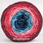 Knitcircus Yarns: Star-Crossed Lovers Gradient, dyed to order yarn