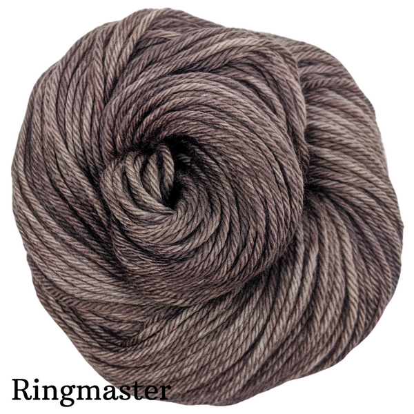 Knitcircus Yarns: R.O.U.S. Kettle-Dyed Semi-Solid skeins, dyed to order yarn