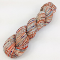 Knitcircus Yarns: Paria River Canyon 100g Speckled Handpaint skein, Daring, ready to ship yarn