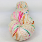 Knitcircus Yarns: Hip Hip Hooray 100g Speckled Handpaint skein, Opulence, ready to ship yarn
