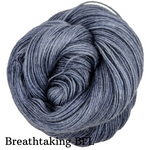 Knitcircus Yarns: Cornflower Kettle-Dyed Semi-Solid skeins, dyed to order yarn