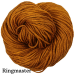 Knitcircus Yarns: Cut the Mustard Kettle-Dyed Semi-Solid skeins, dyed to order yarn